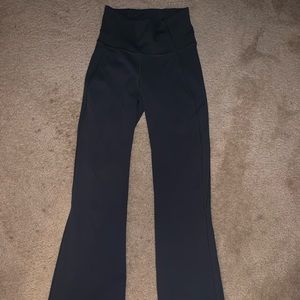 Lululemon gray flare leggings full length